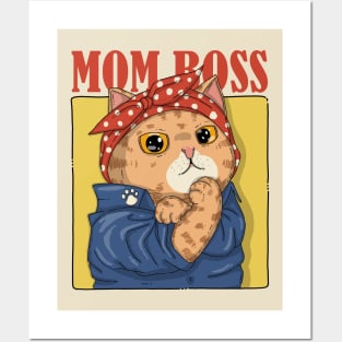 Mom Boss Posters and Art